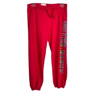 Lagaci Est. 1998 Womens Hot Pink Athleisure Outer Banks Jogging Pants Size L